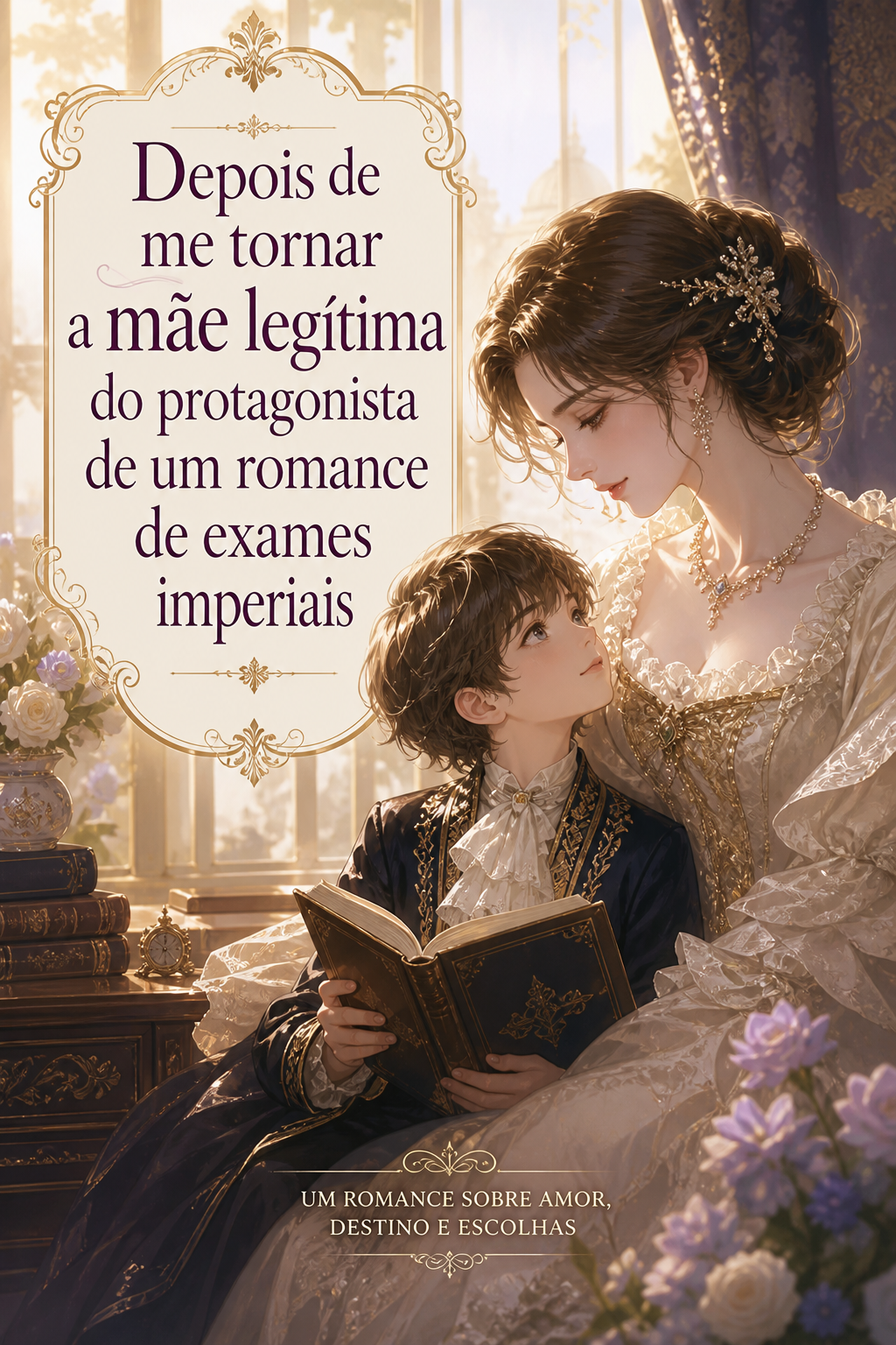 Depois de me tornar a mãe legítima do protagonista de um romance de exames imperiais